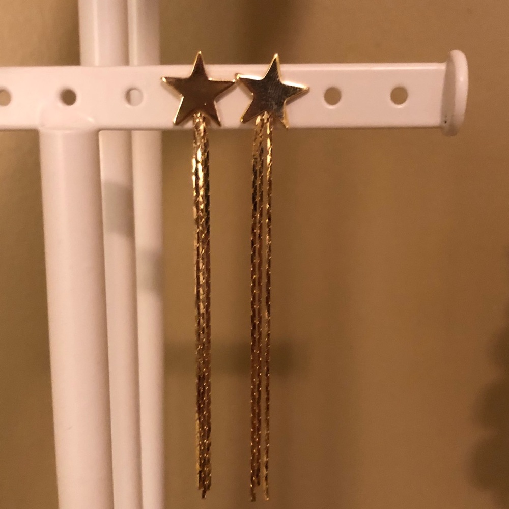 NWOT Shooting Star Earrings